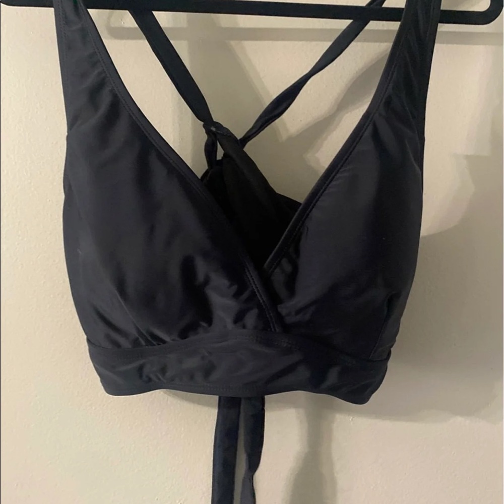 Nwot Amazon black bikini top